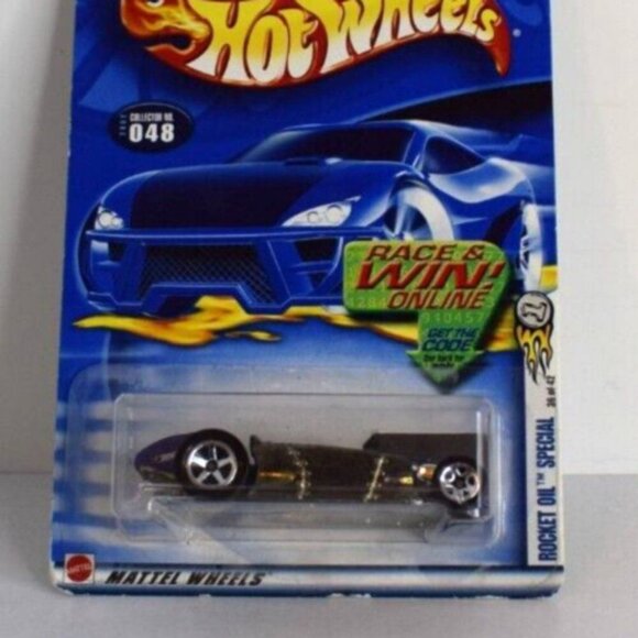 2002 Hot Wheels Rocket Oil Special Car First Editions #48 36/42 Purple 1:64 NEW! - Picture 5 of 8